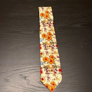 Disney Polynesian Village Necktie! Bought at The Walt Disney World Resort!